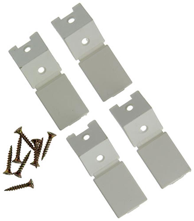 Load image into Gallery viewer, Mack 1013641 - 4 hoekverbinders smal wit | 5 stuks