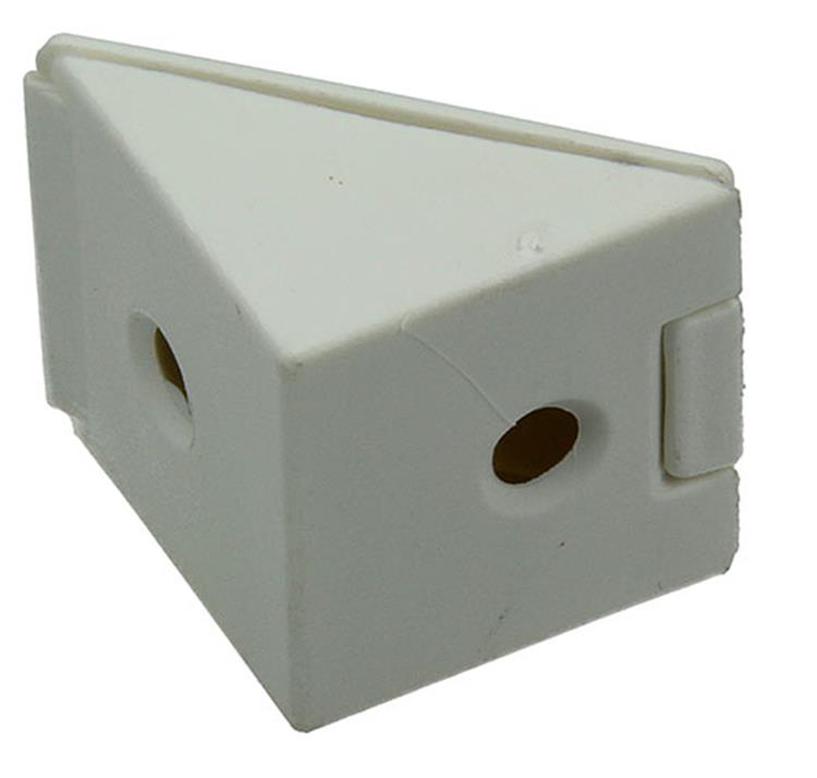 Load image into Gallery viewer, Mack 1013641 - 4 hoekverbinders smal wit | 5 stuks