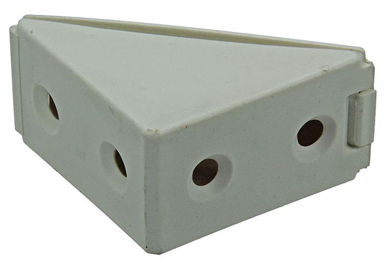 Load image into Gallery viewer, Mack 1013643 - 4 hoekverbinders hoog wit | 5 stuks