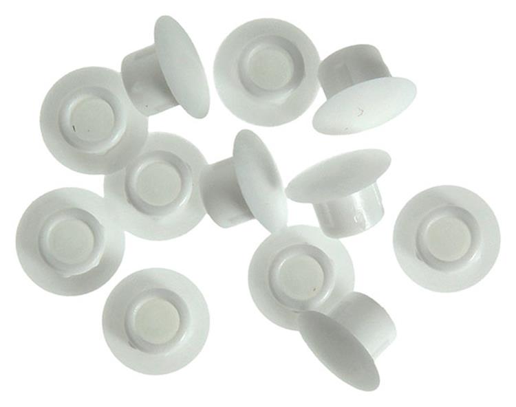 Load image into Gallery viewer, Mack 1014489 - 12 afdekkapjes wit ø 6 mm | 5 stuks