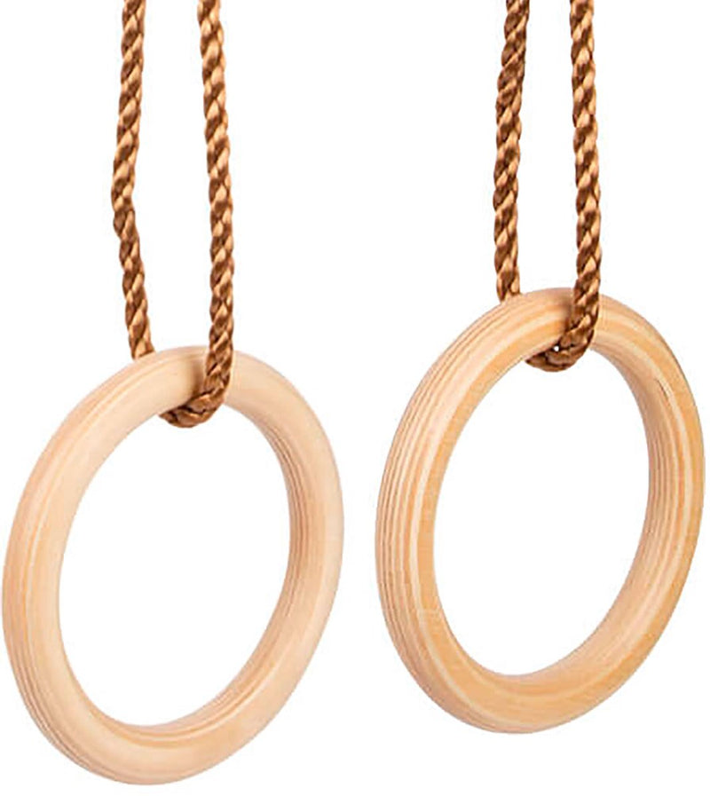 Load image into Gallery viewer, Small foot - houten gymnastiek ringen