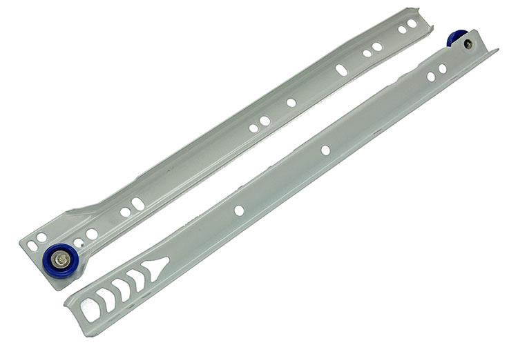 Load image into Gallery viewer, 1013687 - paar rolladegeleiders wit 25kg 30cm | 5 stuks