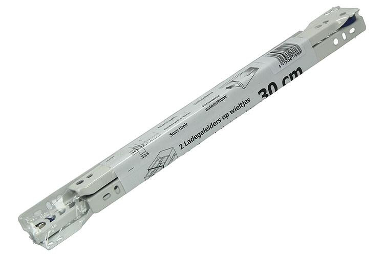 Load image into Gallery viewer, 1013687 - paar rolladegeleiders wit 25kg 30cm | 5 stuks