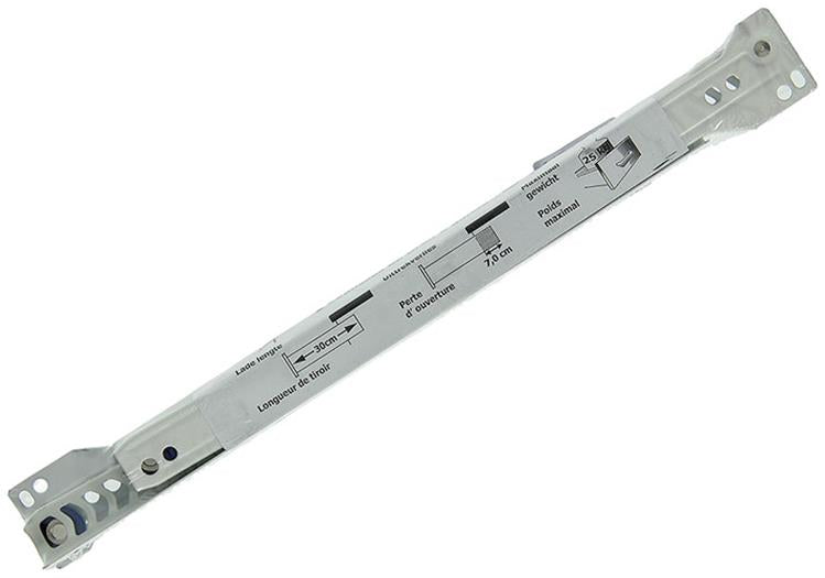 Load image into Gallery viewer, 1013687 - paar rolladegeleiders wit 25kg 30cm | 5 stuks