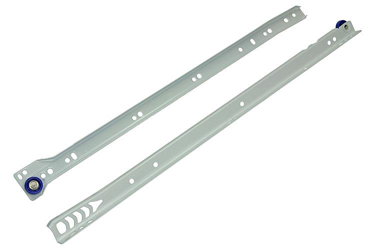Load image into Gallery viewer, 1013690 - paar rolladegeleiders wit 25kg 45cm | 5 stuks
