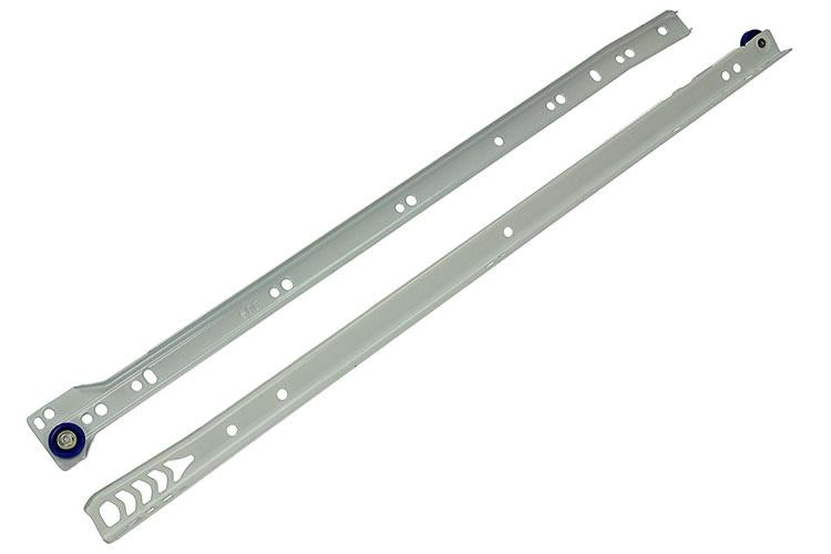 Load image into Gallery viewer, 1013691 - paar rolladegeleiders wit 25kg 50cm | 5 stuks