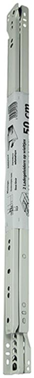 Load image into Gallery viewer, 1013691 - paar rolladegeleiders wit 25kg 50cm | 5 stuks