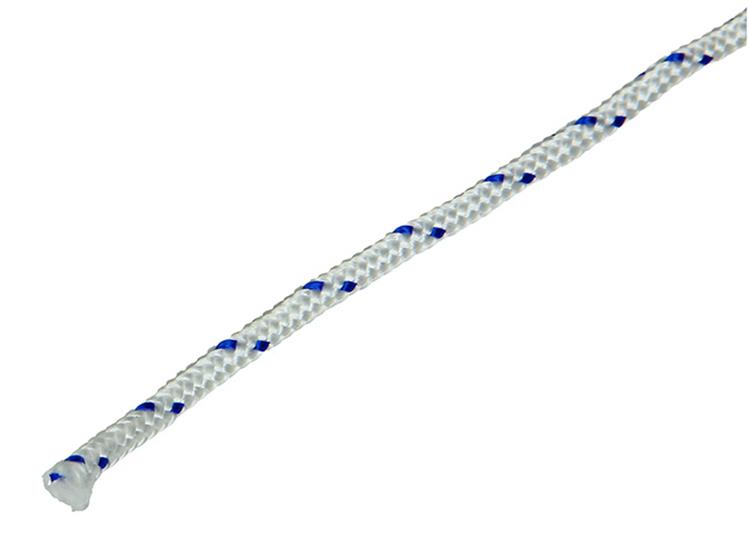 Load image into Gallery viewer, Mack 1014995 - pp gevlochten wit blauw streng4mm 20m | 5 stuks