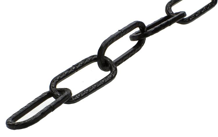 Load image into Gallery viewer, Mack 1015125 - sierketting zwart plat ø 3mm l 29mm 2m | 5 stuks