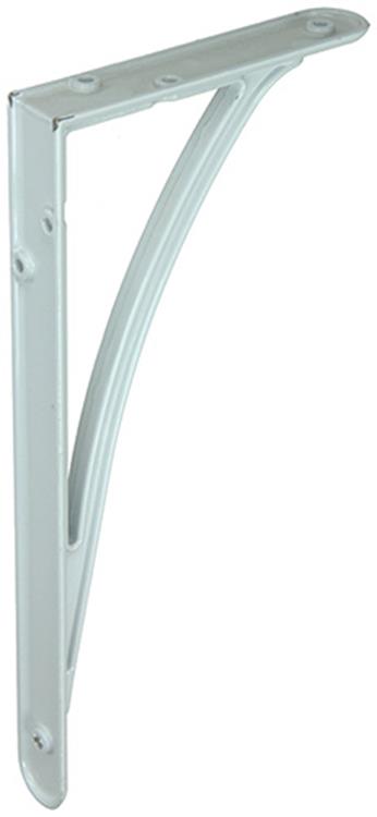 Load image into Gallery viewer, 1015317 - versterkte konzool alu wit 250x125 mm | 6 stuks