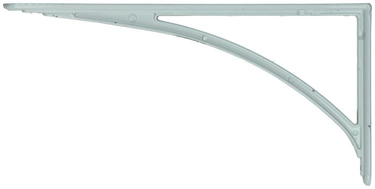Load image into Gallery viewer, 1015318 - versterkte konzool alu wit 300x150 mm | 6 stuks