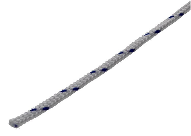 Load image into Gallery viewer, Mack 1013956 - pp gevlochten wit blauw bobijn2mm 150m | 5 stuks