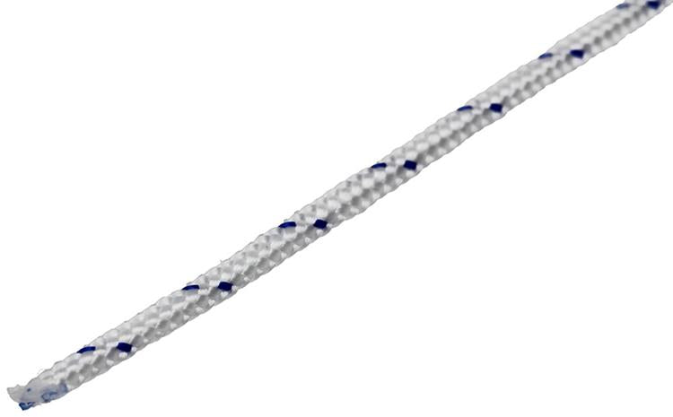 Load image into Gallery viewer, Mack 1013957 - pp gevlochten wit blauw bobijn3mm 75m | 5 stuks