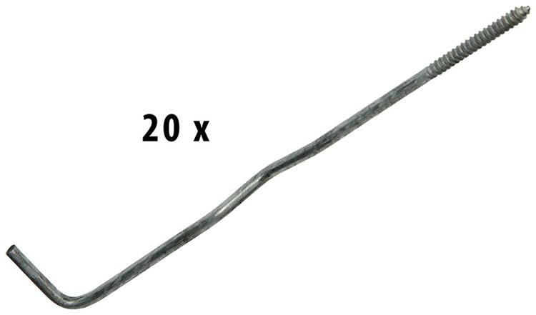 Load image into Gallery viewer, Mack 1013970 - 20 spouwankers verzinkt 180x40x4mm | 5 stuks