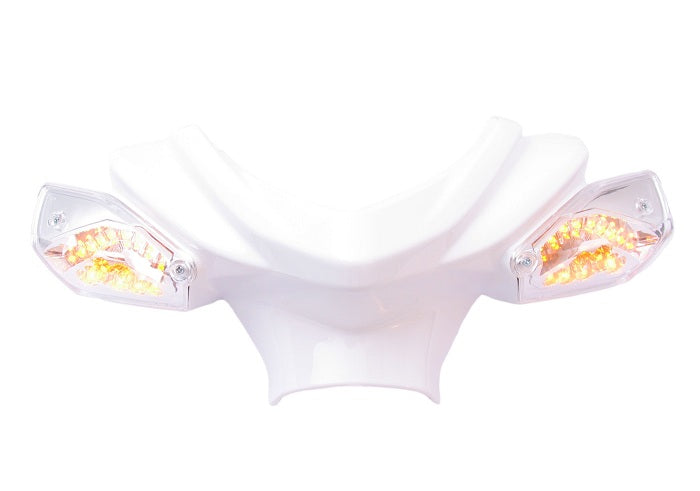 Afbeelding laden in galerijviewer, Edge Knipperlichtset Aerox (vanaf bouwjaar 2012) LED links en rechts voor