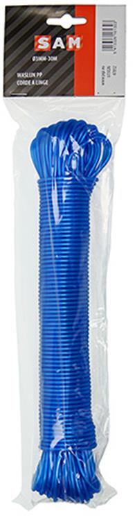 Load image into Gallery viewer, Mack 1014009 - waslijndraad pp blauw streng 3mm 30m | 5 stuks