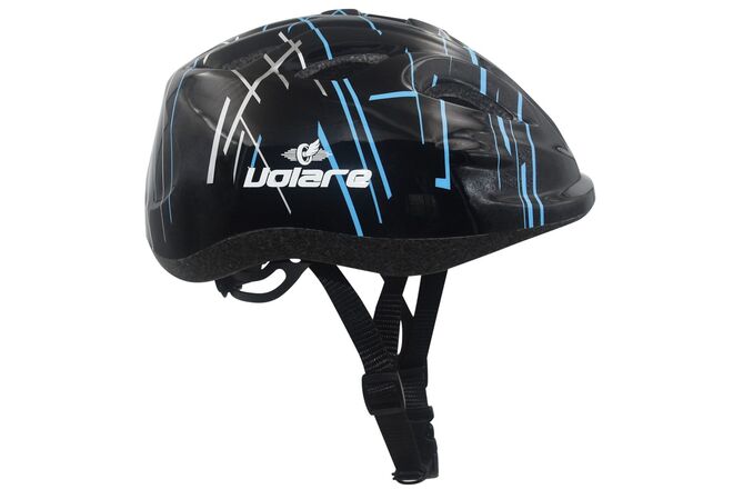 Load image into Gallery viewer, Volare fietshelm - kids - zwart - 47-51 cm
