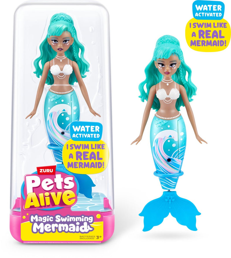 Load image into Gallery viewer, Zuru zeemeermin speelgoed pets alive zwemmende zeemeermin waterpret.