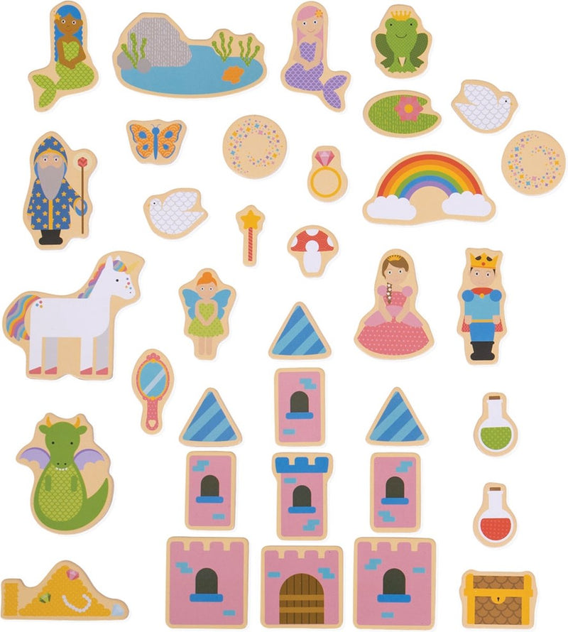Load image into Gallery viewer, Bigjigs fantasy magneten, 35dlg.