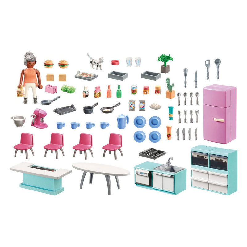 Load image into Gallery viewer, Playmobil my life keuken met eethoek - 71609