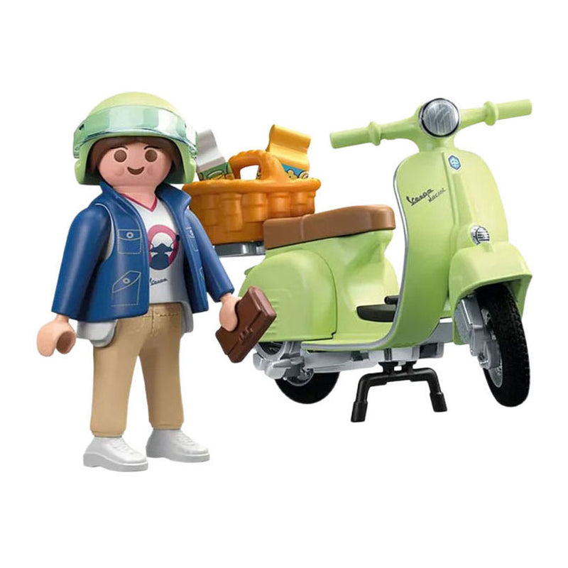 Load image into Gallery viewer, Playmobil 1969 vespa 150 sprint veloce groen - 71622