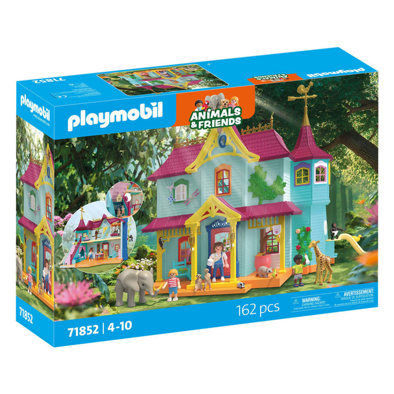 Load image into Gallery viewer, Playmobil animals friends levendig dierenhuis - 71853