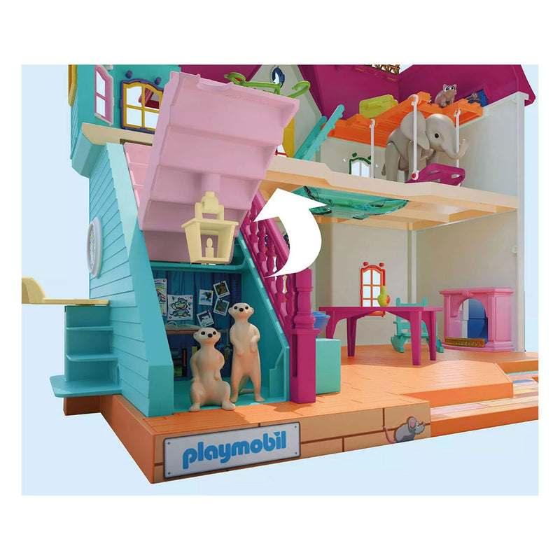 Load image into Gallery viewer, Playmobil animals friends levendig dierenhuis - 71853