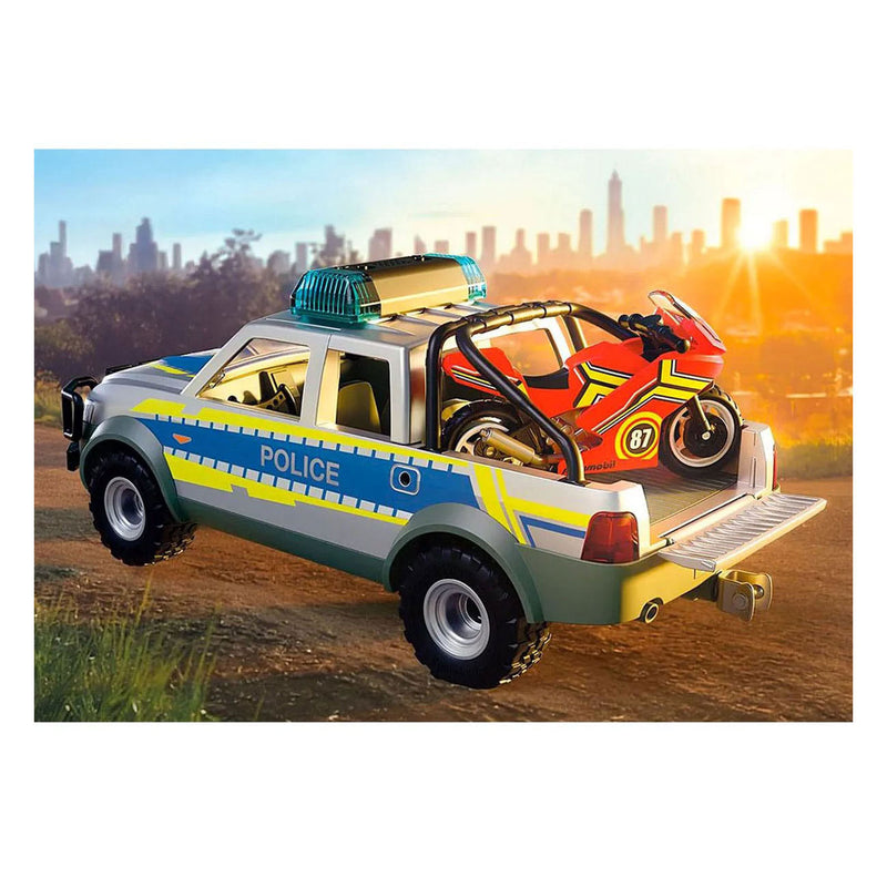 Load image into Gallery viewer, Playmobil city action achtervolging met politie-ophaaldienst - 71876