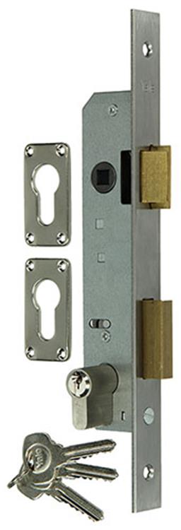 Load image into Gallery viewer, Yale 1019037 - 1 smaldeurslot + cil. select links m2652 23mm | 3 stuks