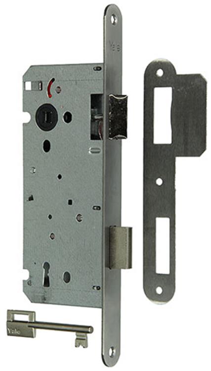 Load image into Gallery viewer, Yale 1019045 - 1 dubbel insteekslot l r inox a1353-27 55mm | 3 stuks
