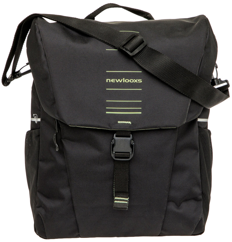 Load image into Gallery viewer, Newlooxs tas new looxs vigo enkel | zwart groen | 20l