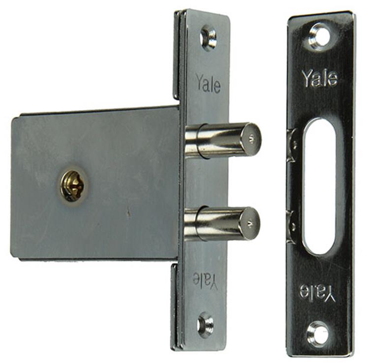 Load image into Gallery viewer, Yale 1019102 - 1 veiligheidsinsteekslot schoot dubbele | 3 stuks