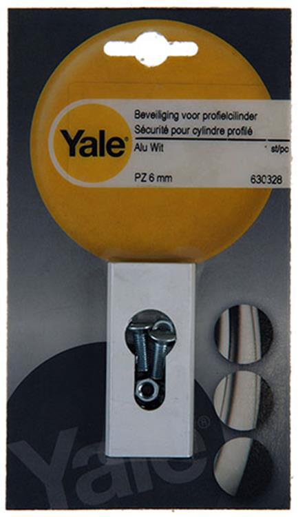 Load image into Gallery viewer, Yale 1019112 - 1 beveiliging profielcil.pz 6mm aluwit | 2 stuks