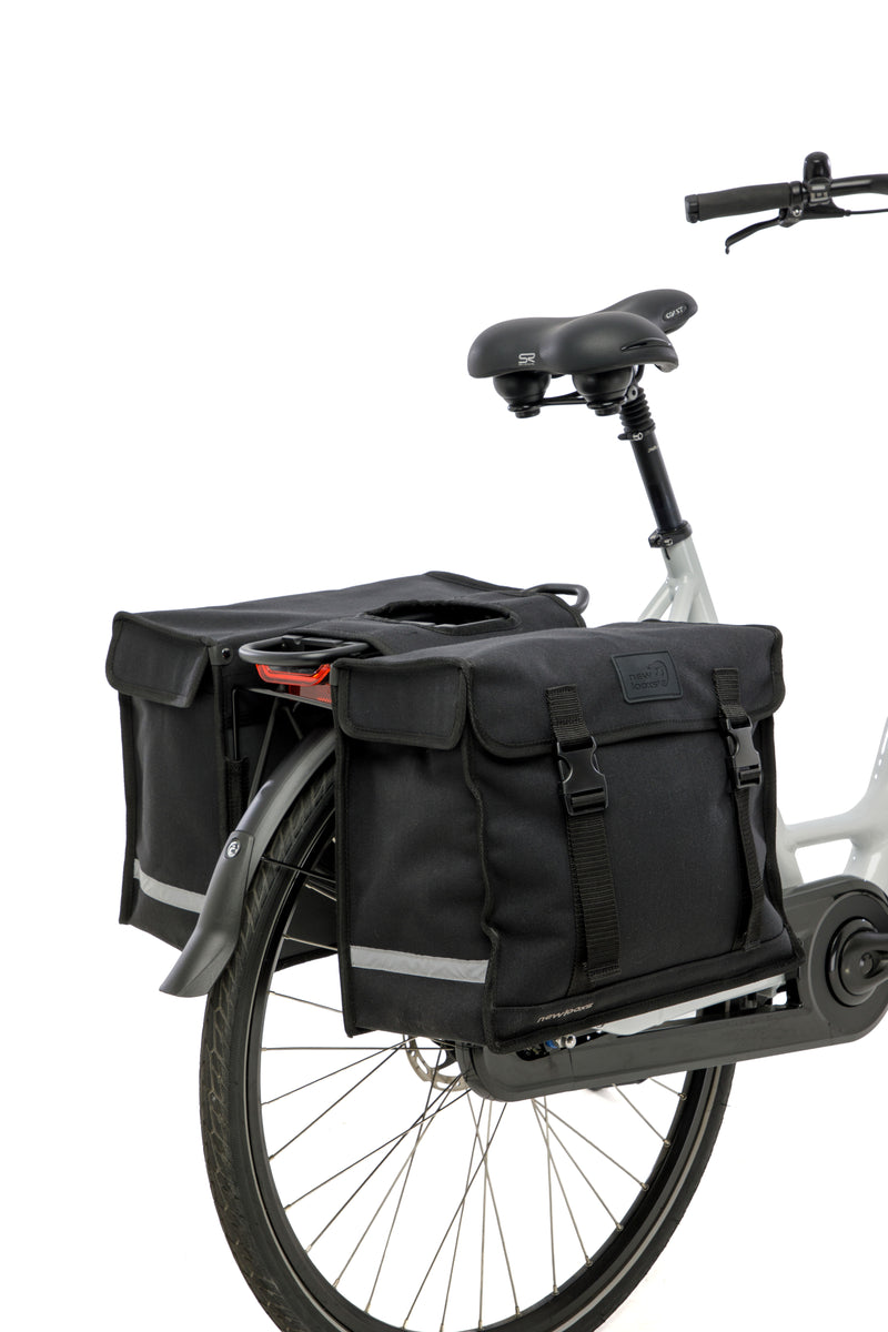 Load image into Gallery viewer, Newlooxs tas new looxs double pannier deluxe zwart | 46l