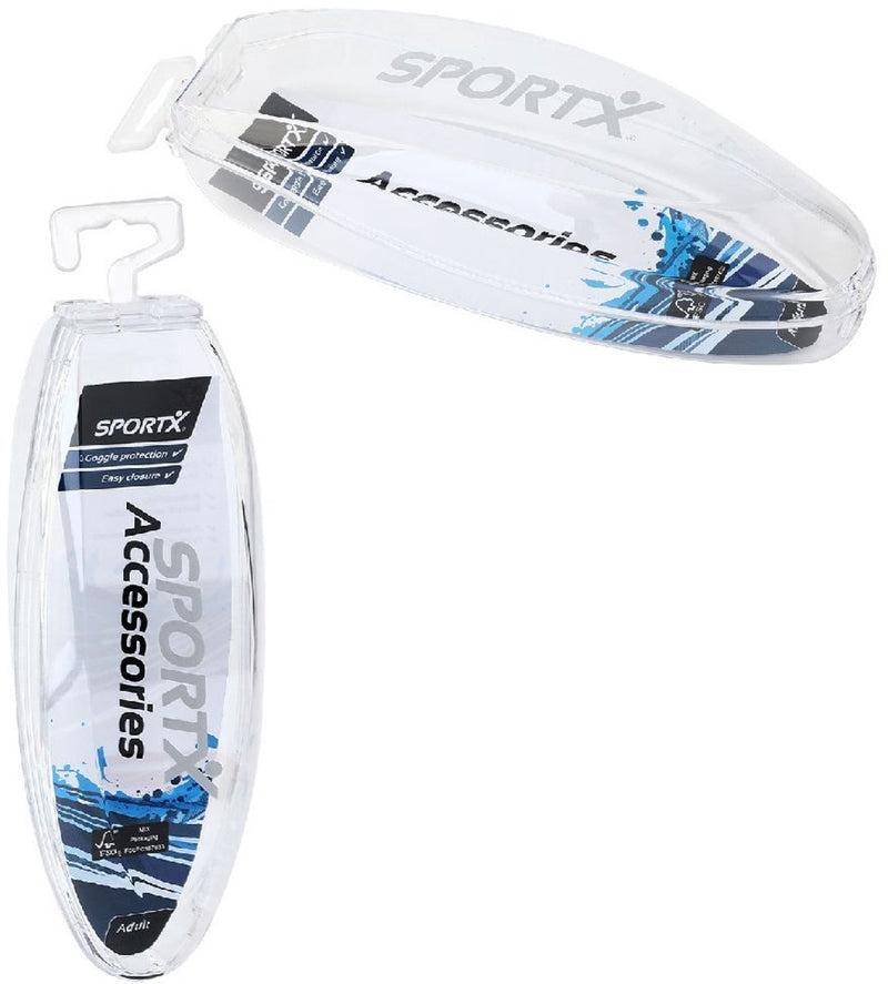 Load image into Gallery viewer, Sportx zwembril bewaardoos transparant
