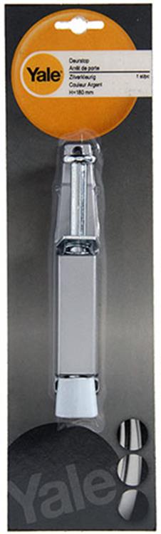 Load image into Gallery viewer, Yale 1019207 - 1 deurstop zilverkleurig h=180mm | 3 stuks