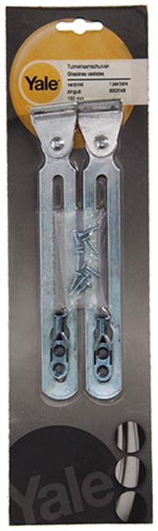 Load image into Gallery viewer, Yale 1019221 - 1paar tuimelraamschuiven verz.180mm h0480 | 3 stuks