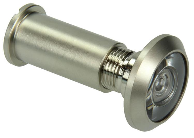 Load image into Gallery viewer, Yale 1019222 - deurspion 200° mat vernikkeld ø14mm | 2 stuks