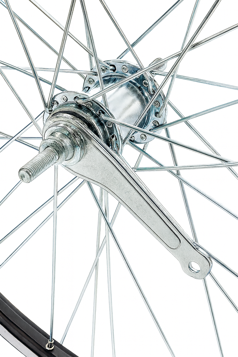 Load image into Gallery viewer, Shimano achterwiel 28 x 1 4 zac 19 met remnaaf - zwart