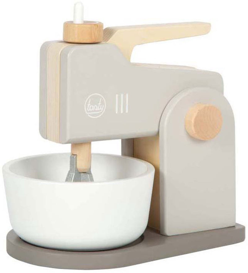 Load image into Gallery viewer, Small foot - houten mixer speelset grijs tasty