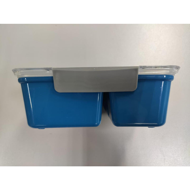 Afbeelding laden in galerijviewer, Lunchbox kunststof met vork 20x15x7cm
