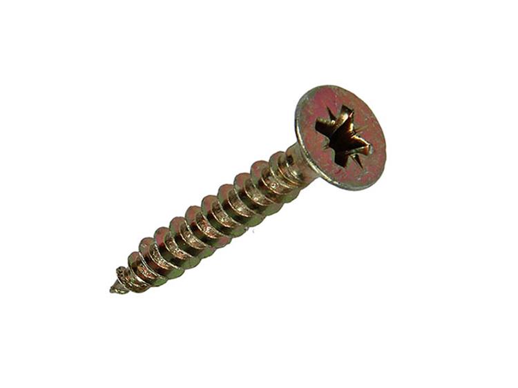 Afbeelding laden in galerijviewer, Mack 1017243 - spaanplaatschroef vz kop geelverz.18 st 4,5 x 30 mm | 10 stuks