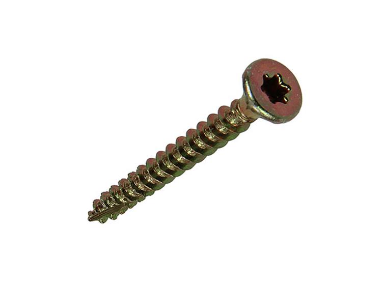 Afbeelding laden in galerijviewer, Mack 1017288 - spaanplschr.vzkop-zelfb. geelverz. 26 st 3,5 x 30 mm | 10 stuks