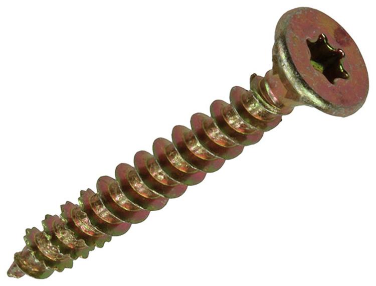 Load image into Gallery viewer, Mack 1017304 - spaanplschr.vzkop-zelfb. geelverz.16 st 4,5 x 35 mm | 10 stuks