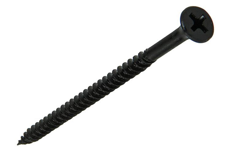 Afbeelding laden in galerijviewer, Mack 1017342 - gipsplaatschroef zwart gefosf. 12 st 4,2 x 65 mm | 10 stuks