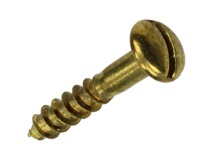 Load image into Gallery viewer, Mack 1019659 - houtschroef bolkop messing 12 st 3,0 x 16 mm | 10 stuks