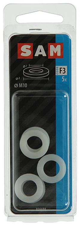 Load image into Gallery viewer, Mack 1017733 - sluitring nylon 5 st m10 | 10 stuks