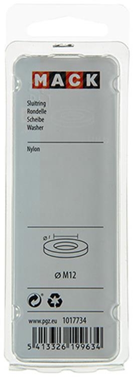 Load image into Gallery viewer, Mack 1017734 - sluitring nylon 4 st m12 | 10 stuks