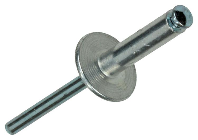 Load image into Gallery viewer, Mack 1020311 - 9 blindnieten alu brede kop 4,8x20mm | 5 stuks
