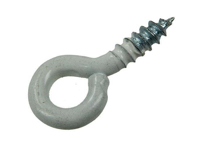 Load image into Gallery viewer, Mack 1017782 - schroefoog staal wit 10 st 2,3 x 10 mm | 10 stuks